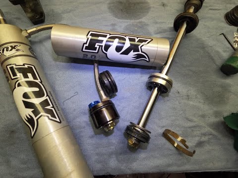 Jeep wrangler Fox shocks rebuild 2.0 adjustable reservoir and test drive ￼