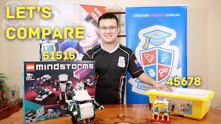 Comparing Mindstorms Robot Inventor and SPIKE Prime