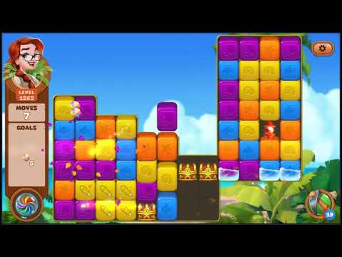 Lost Island Blast Adventure Level 1262 - NO BOOSTERS 🏝️ | SKILLGAMING ✔️