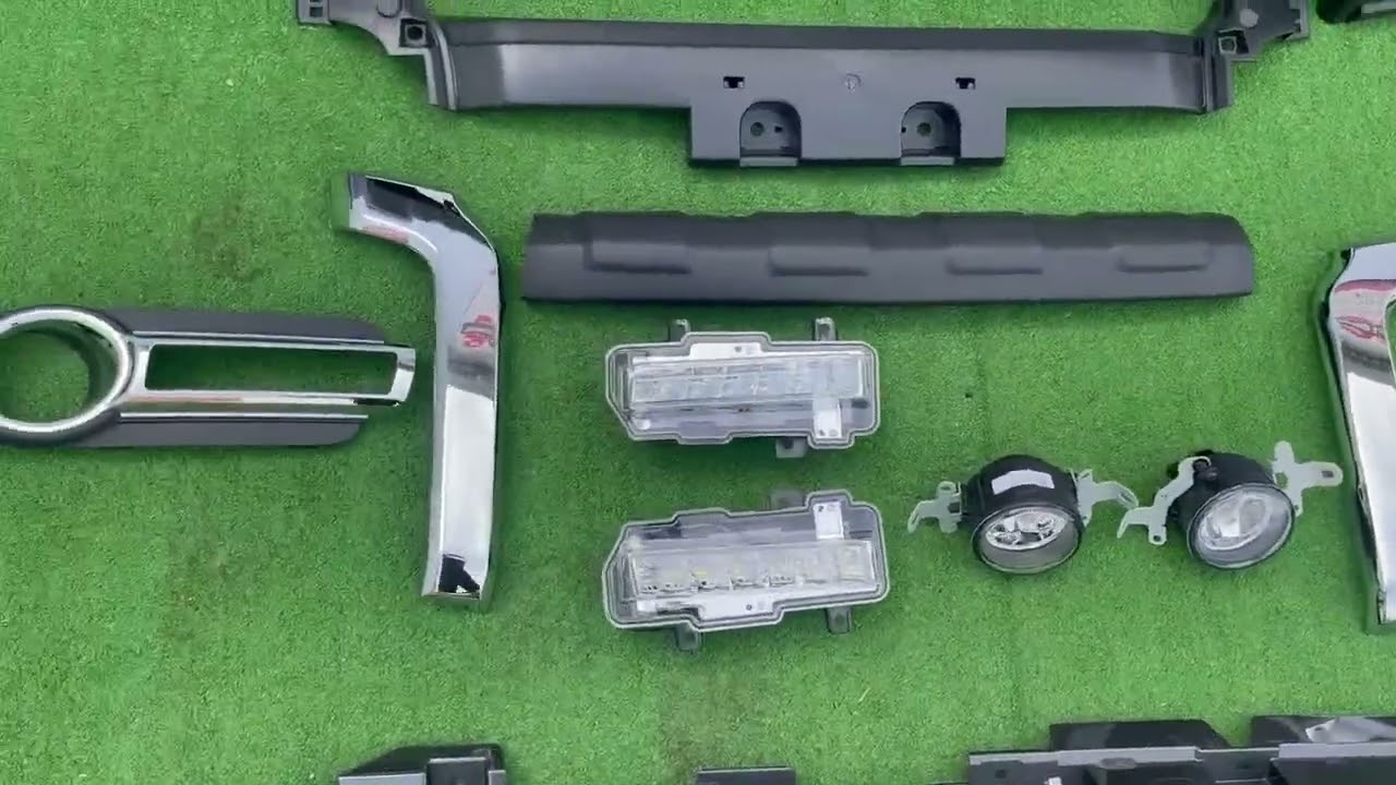 Mitsubishi Pajero Wagon IV 2006-2021 рр. Комплект рестайлінгу (передній бампер) Video 1