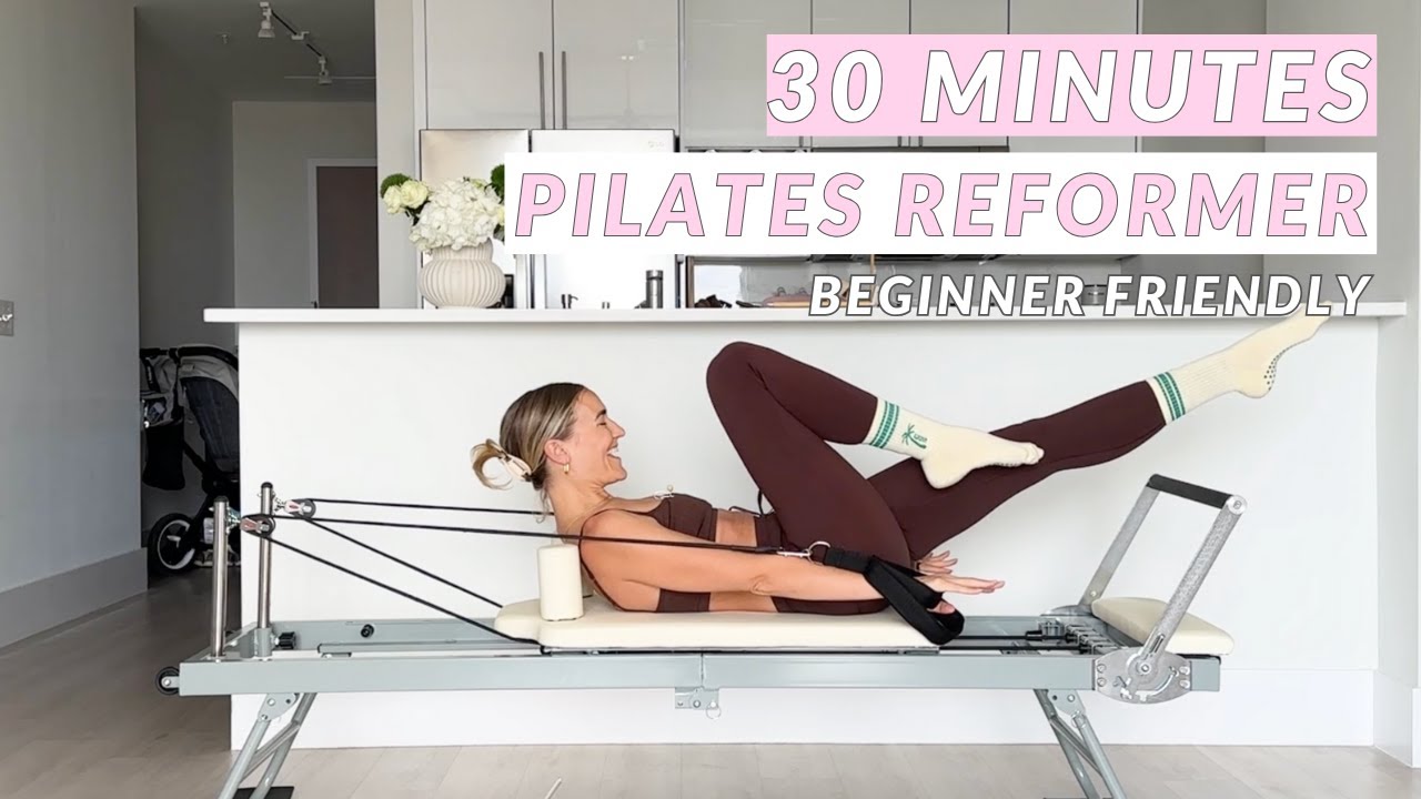 Full Body Reformer Pilates Workout 30 Minutes // Beginner Reformer Workout, Pilates Reformer