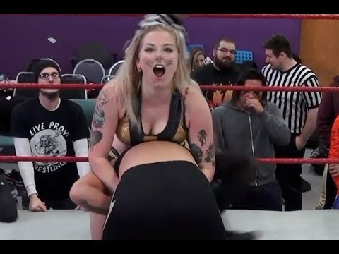 Allie Kat's Shining Kitty Nearly KO's Kris Statlander - Limitless Wrestling Studio Taping