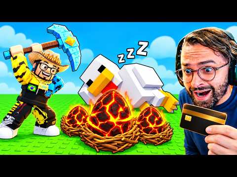 GASTEI ROBUX INFINITO ATÉ ZERAR O QUEBRE E ROUBE UM OVO!