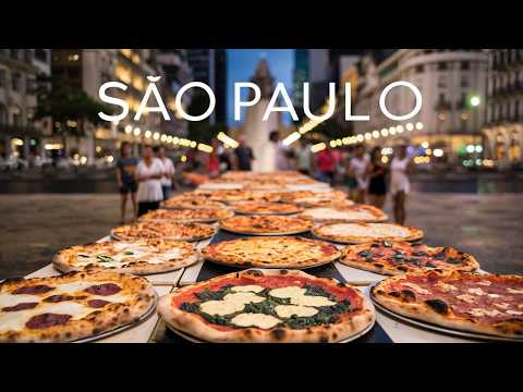 SAO PAULO: THE PIZZA CAPITAL OF THE WORLD. HISTORY, FLAVORS AND CURIOSITIES