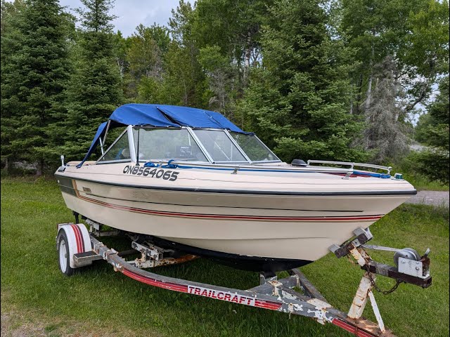 '85 16' Sunray 3.0 OMC Sterndrive runs good! Trailer+SpareEngine in Cars & Trucks in Sudbury
