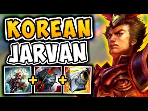 THE KOREAN JARVAN BUILD! THE BUILD THAT HAS BEEN CRUSHING CHALLENGER PLAYERS! - League of Legends