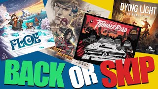 Should We Back or Skip | Floe, Thunder Road Vendetta, Street Masters, and more