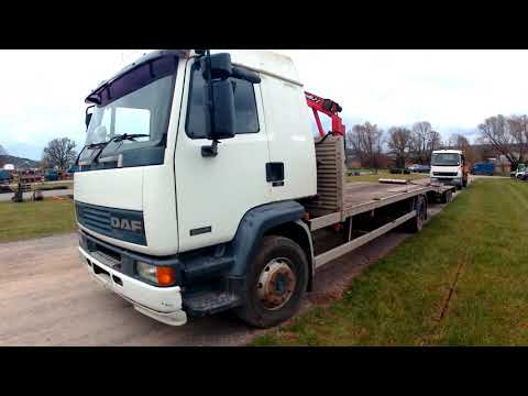 2001 DAF FA 55.210 6.0 Litre Diesel Vehicle Transporter (210 HP)