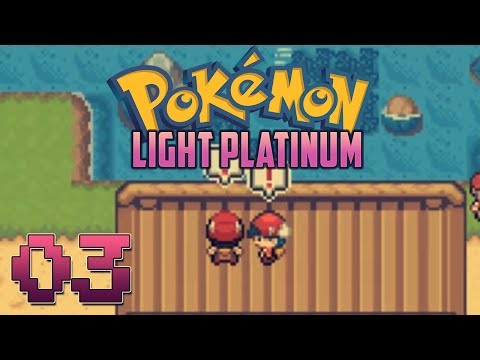 Let's Play Pokemon Light Platinum Part 3 - Trainer Diamond & Pichu