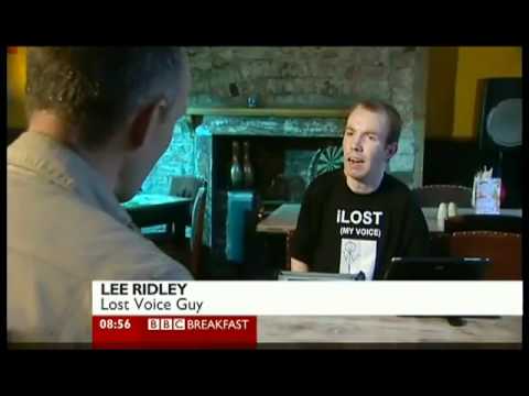Lost Voice Guy featured on BBC Breakfast - 13 April 2012