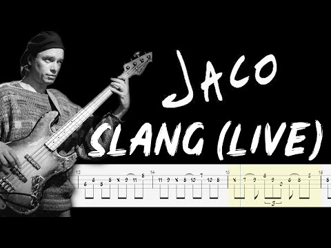 Jaco Pastorius - Slang Live (Bass Tabs) By @ChamisBass