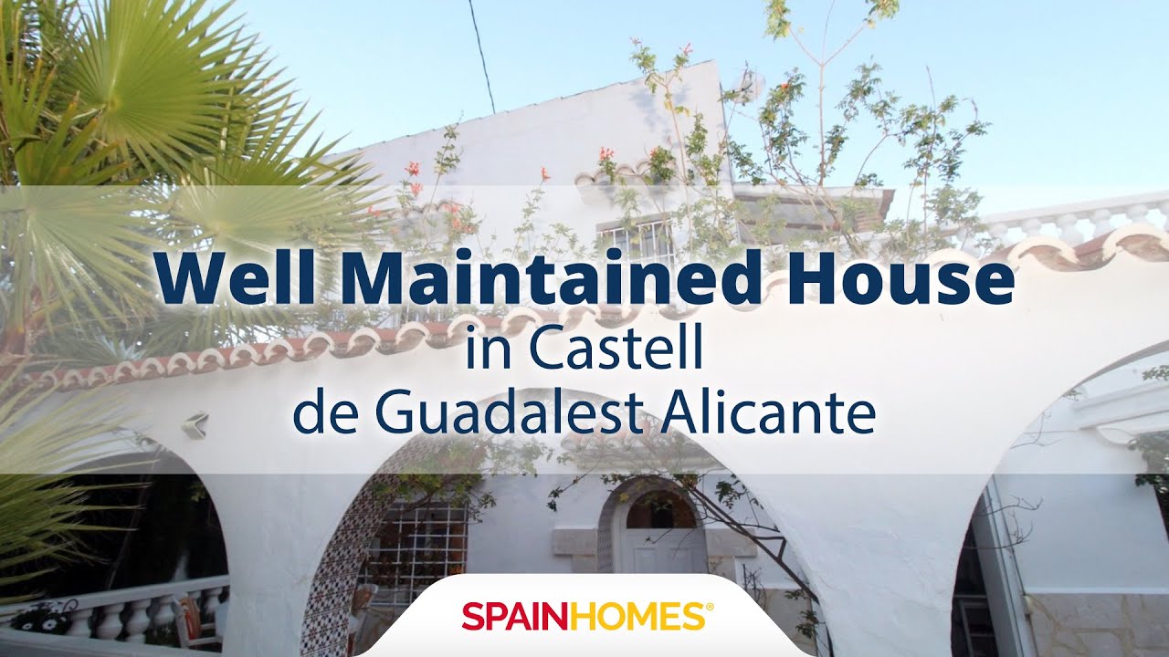 Casa Bien Mantenida en Castell de Guadalest Alicante
