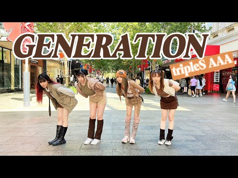 [KPOP IN PUBLIC][ONE TAKE]tripleS AAA (트리플에스 AAA) - “Generation”  Dance cover | DDD | AUSTRALIA