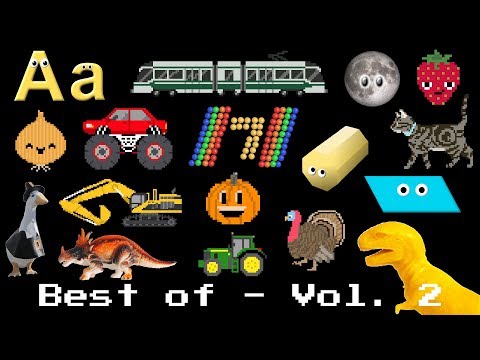 The Best of the Kids' Picture Show Volume 2 - Learn Shapes, Colors, Vehicles, Animals, & More!