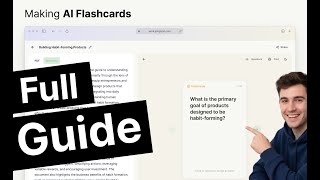 How to make AI Flashcards (Full Tutorial)