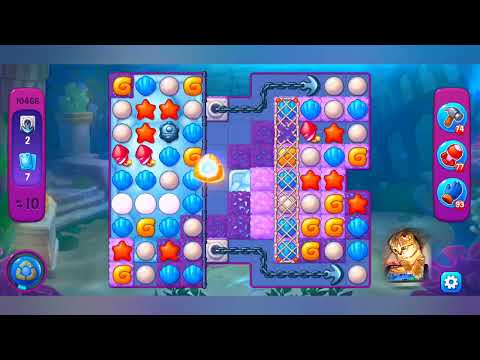 Fishdom, 10466 level,no Booster - 10466 уровень, прохождение без бустеров.