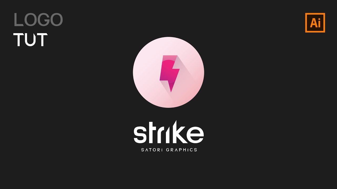 LIGHTNING LOGO DESIGN ILLUSTRATOR TUTORIAL