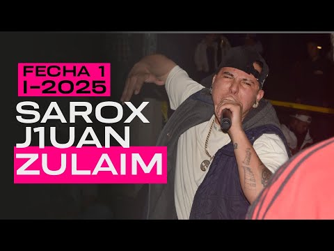 Sarox vs J1uan vs Zulaim - Octavos de Final CDB 1 - FECHA I-2025