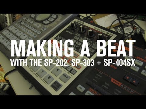 Making a beat with SP-202, SP-303 and SP-404SX - Conjoined resample method