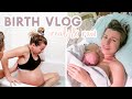 OUR NATURAL BIRTH VLOG Raw Real Labour Delivery Of Our First Baby