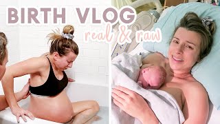 OUR NATURAL BIRTH VLOG * Raw & Real * Labour &