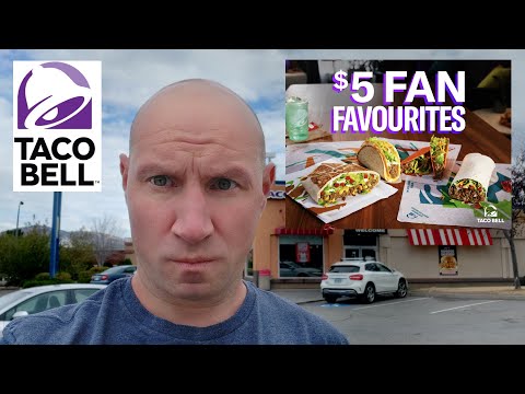 Novo menu favorito dos fãs de $ 5 do Taco Bell!