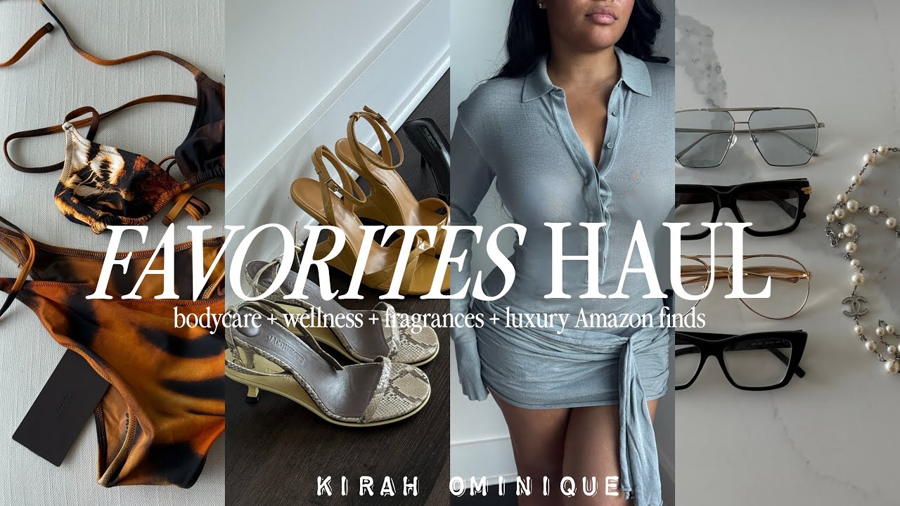 Favorites Haul 2025 | amazon luxury finds + body care + fragrances + recent fashion pick ups & more