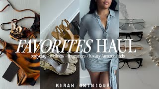 Favorites Haul 2025 | amazon luxury finds + body care + fragrances + recent fashion pick ups & more