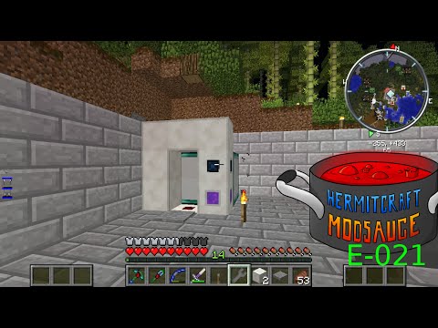 Minecraft Mod Sauce Ep 21 Enhanced Portal Fun HermitCraft Modded Minecraft
