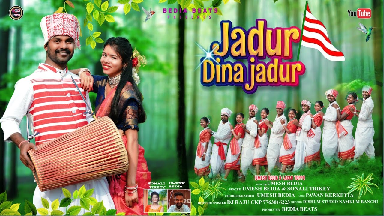 Jadur Dina Jadur ||Sarhul song 2024||Umesh bedia||Laxmi toppo|| Sonali tirkey ||Sarhul geet
