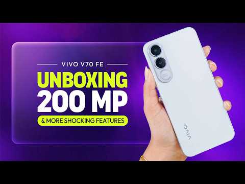 Vivo V70 FE Detailed Unboxing and Review
