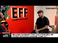 Russia Ukraine I EFF Leader Julius Malema Insists That A Solution Can Be Found For The Conflict