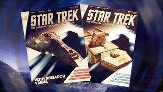 Star Trek Starships Collection #62 & 63 Review : Voth Research Vessel & Antaries NCC-501