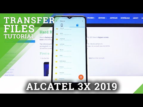How to Transfer Files in Alcatel 3X – Import & Export Data