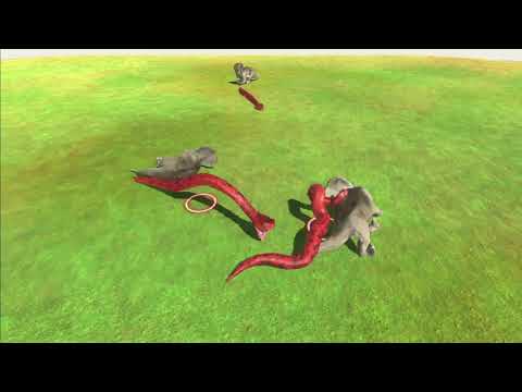 3 Triceratops vs 3x all units - Animal Revolt Battle Simulator