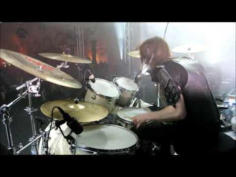 Nils Dominator Fjellström - Dark Funeral - Hail Murder (Drumcam)