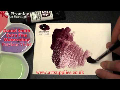 Daniel Smith Extra Fine Watercolour Perylene Violet 201 Series 3
