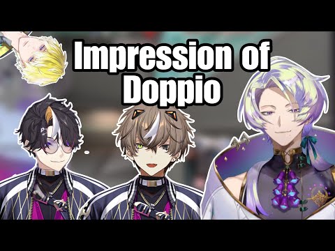 【彩虹社NIJISANJI EN】 Shu , Sonny and Alban‘s impression of Doppio