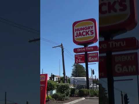A Austrália tem Burger King's?Você não encontrará Burger King na Austrália #burgerking #hungryjacks