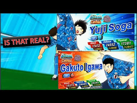 Gacha Dream Collection Soga and Igawa Rising Sun Captain Tsubasa Dream Team
