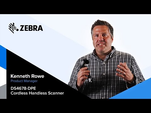 DS4678-DPE Handheld Scanner Overview | Zebra