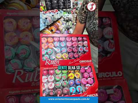 Um arco-íris de possibilidades para seus projetos de bordado e crochê! 🌈