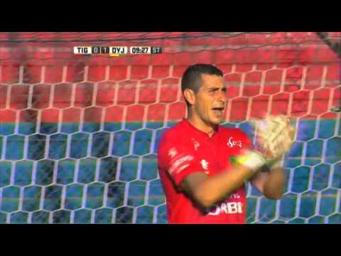 Magnífica respuesta de Arias. Tigre 0 - Defensa y Justicia 1. Fecha 4. Primera División 2016