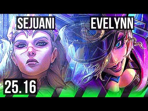 SEJUANI vs EVELYNN (JGL) | KR Master | 25.16