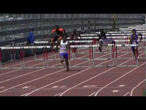2012 Brooklyn championship 110m hurdles heat 3