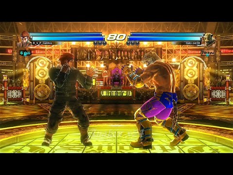142_2 Hwoarang y Baek (R_V_P_Carlitos) vs (Gato-del10) king y Feng - Tekken Tag 2 Online PS3