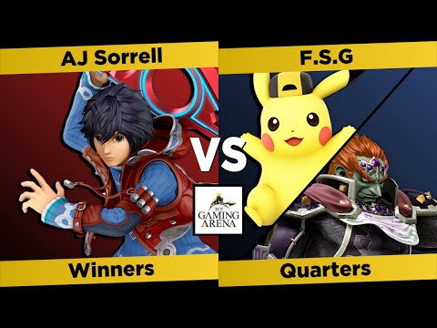 TCF Smash 2 Winners Quarters - AJ Sorrell (Shulk) vs F.S.G (Pikachu, Ganondorf) - SSBU Tournament