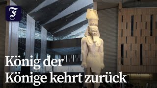 Ramses II. zieht ins neue Nationalmuseum ein