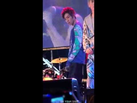 틴탑 - Be Ma Girl (Changjo Focused) (Live at Oak Valley Summer Festival) (11/08/12)