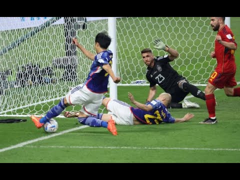 World Cup 2022 Group E Round 3 _ Japan VS Spain